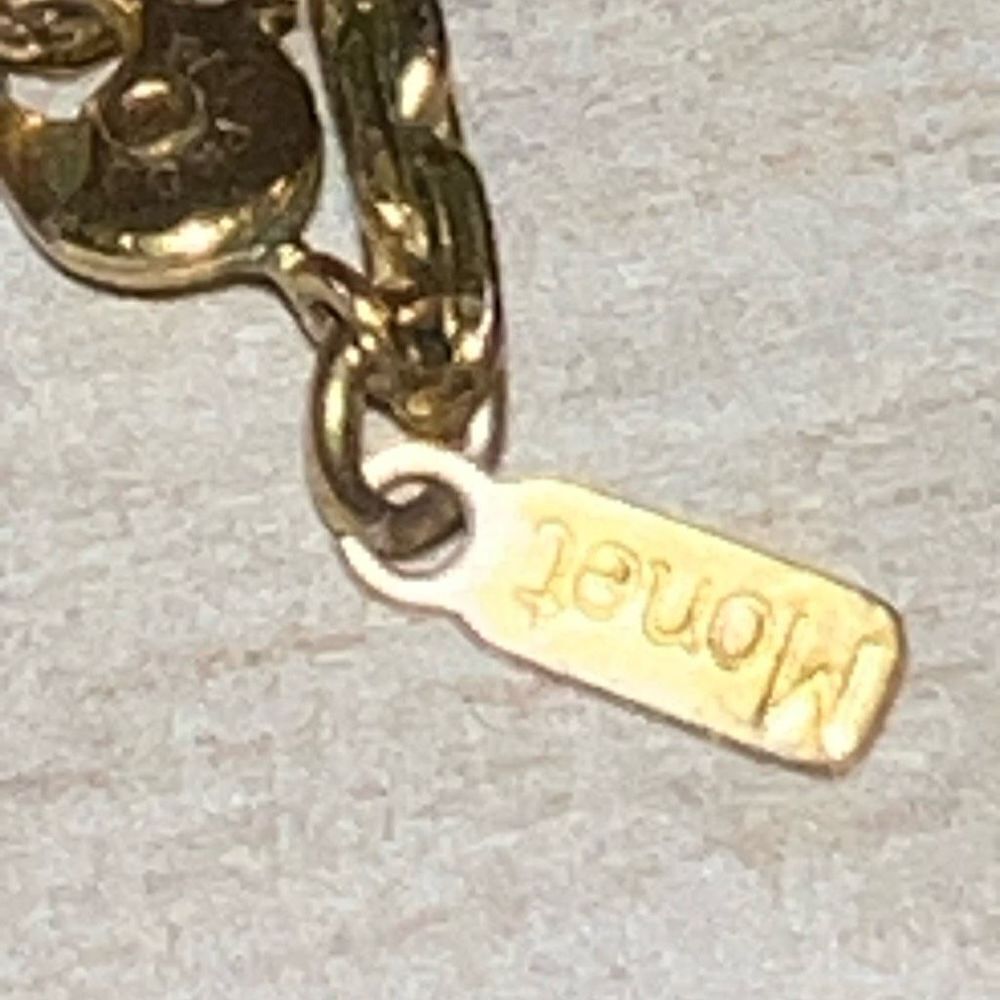Vintage Monet chain womans 30” goldtone grandmacore classiccore retrocore preppy - Picture 5 of 6